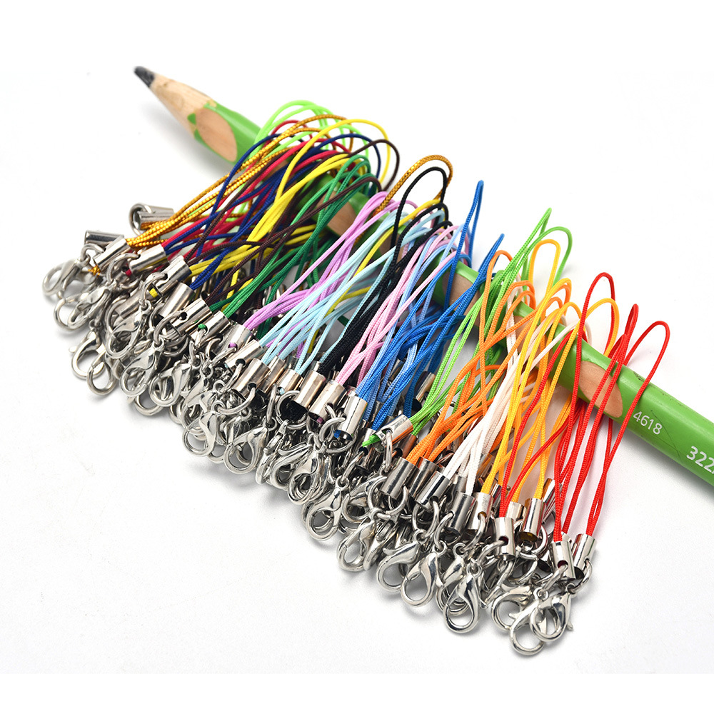 Phone Accessories Jewelry - 50pcs Mix Color Lobster Clasp Cords