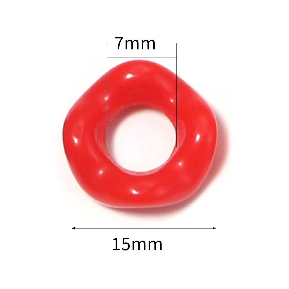 100pcs/lot Colorful Wave Ring  - огляд і ціна Phone Accessories Jewelry