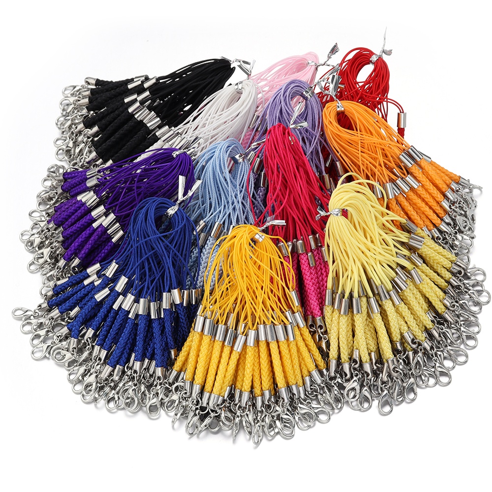 10pcs/lot 9cm Multicolor Braid - огляд і ціна Phone Accessories Jewelry