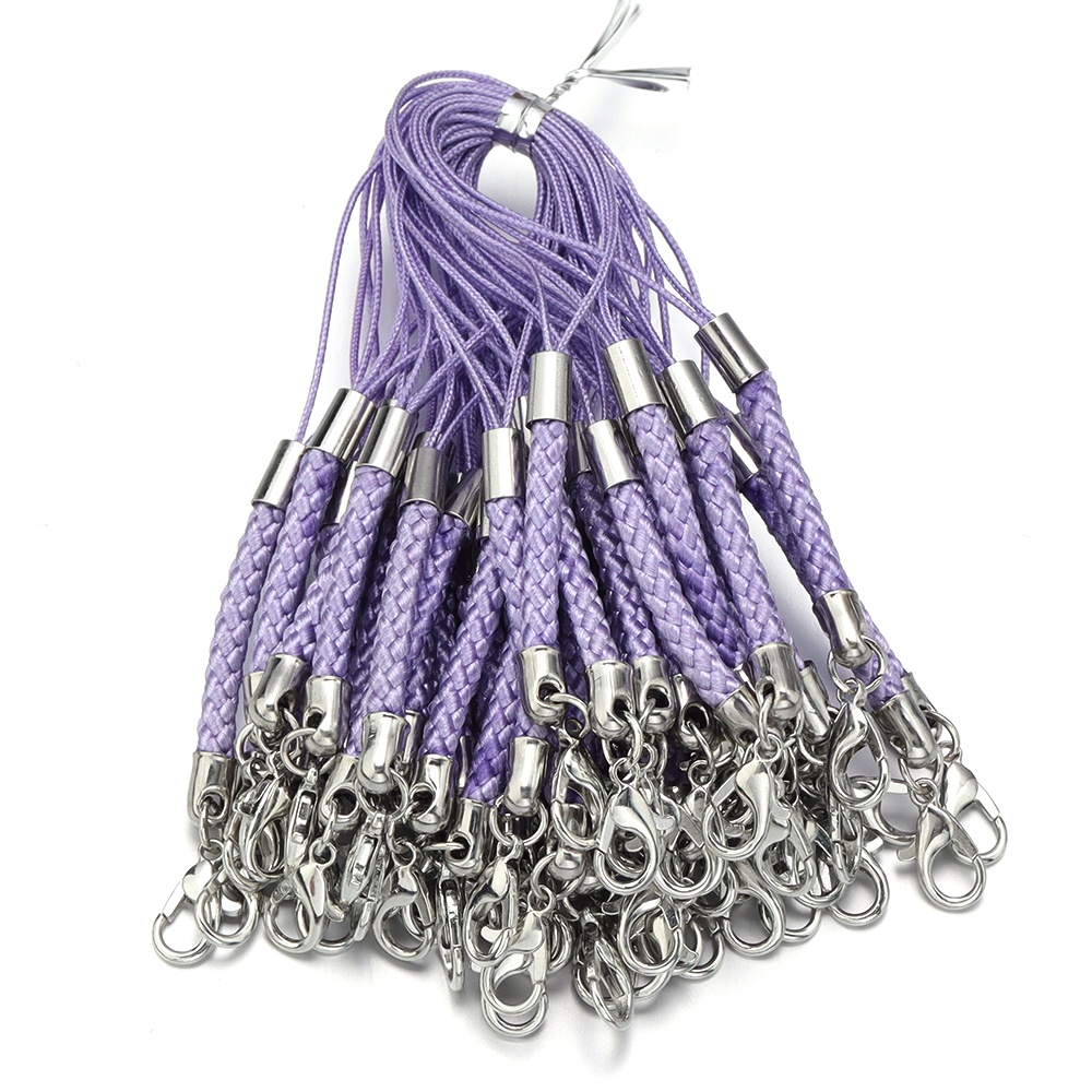 10pcs/lot 9cm Multicolor Braid - огляд і ціна Phone Accessories Jewelry