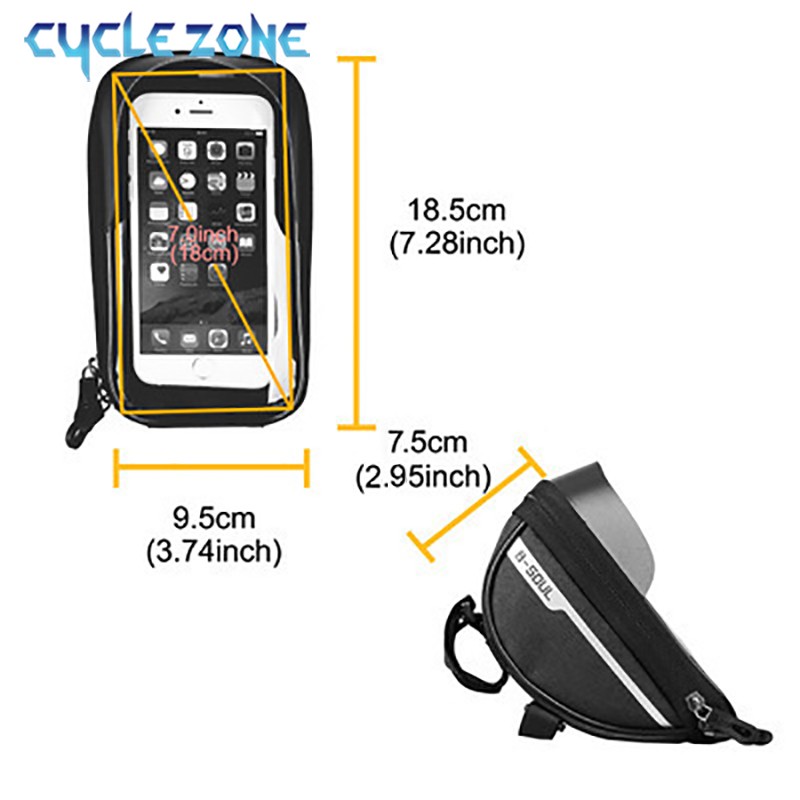 Mountain Bicycle Bag Touch Scr - огляд і ціна Phone Zone Accessories & Repair Lake Charles Reviews