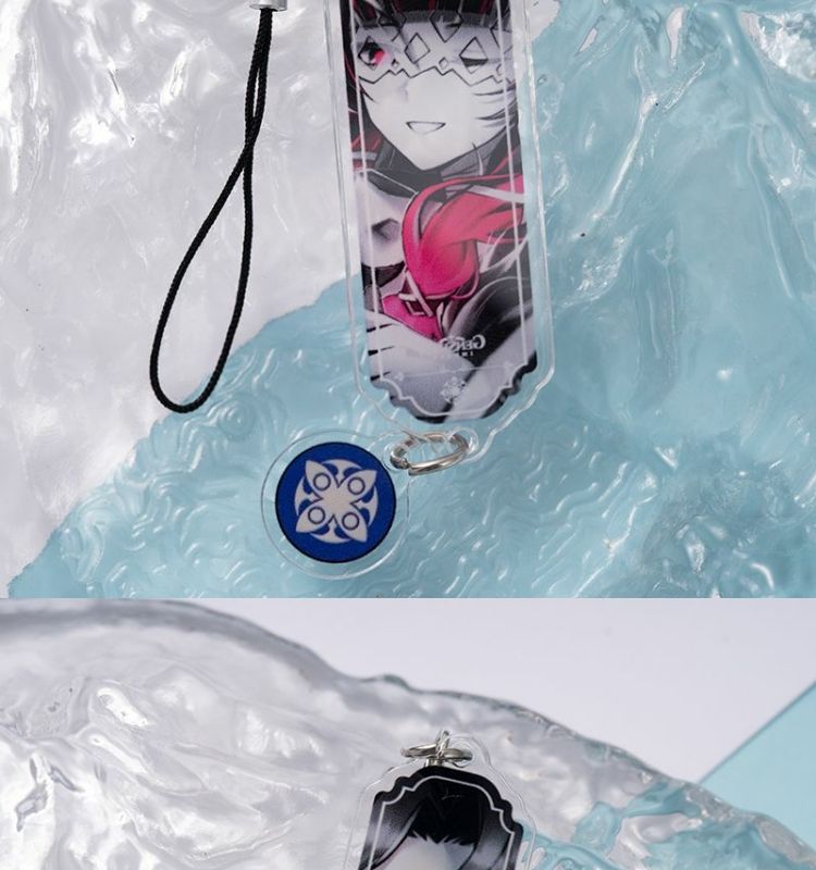 8pcs Anime Keychain Genshin Im - огляд і ціна Phone Accessories Jewelry