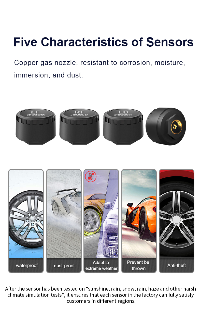 Car TPMS 4 Sensors Bluetooth T - огляд і ціна Phone Accessories App