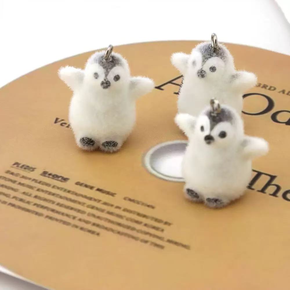 5pcs Flocking Small Penguin Re - огляд і ціна Phone Accessories Jewelry