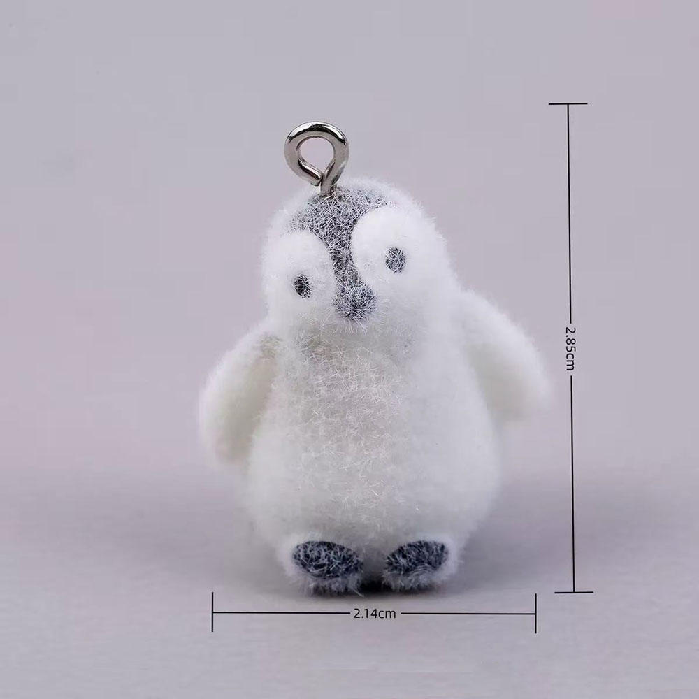 5pcs Flocking Small Penguin Re - огляд і ціна Phone Accessories Jewelry